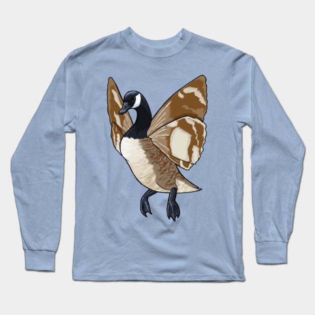 Mothgoose Long Sleeve T-Shirt by Khalico